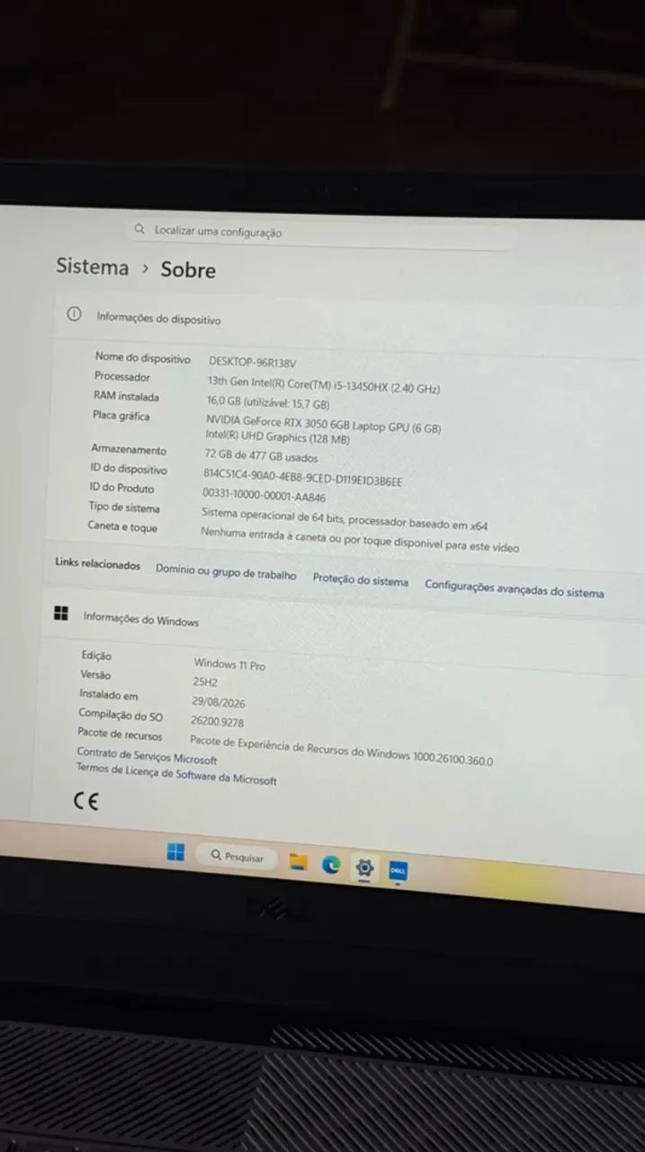 Notebook Dell G15  - Foto 3