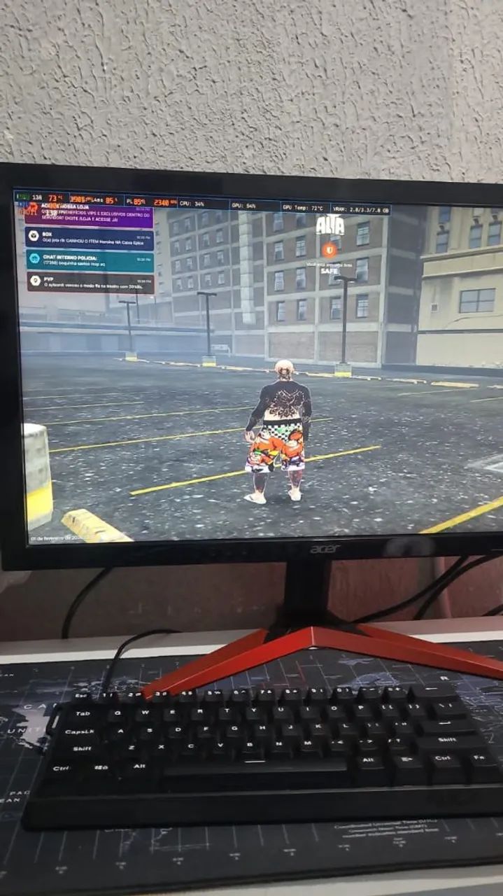 Monitor gamer ACER 144hz 1 ms 25 polegadas  - Foto 2