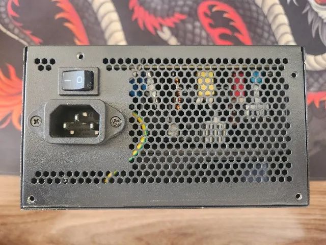 Fonte 600w Redragon Modular Preto 80 Plus - Foto 3