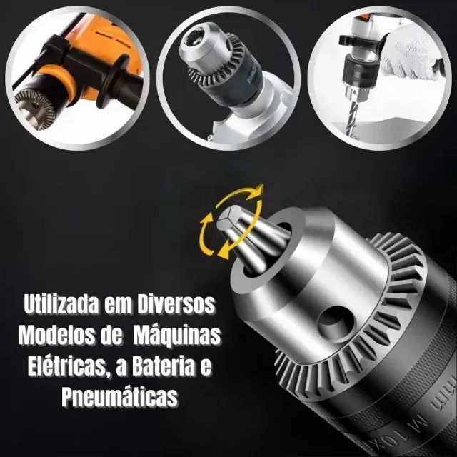 Mandril Para Furadeira Adaptador Martelete Makita Bosh Sds