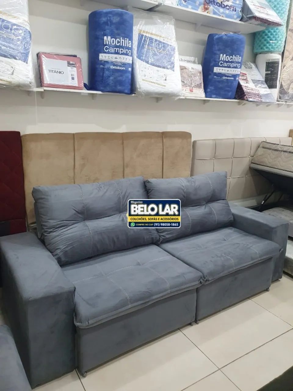 Sofá Retrátil e Reclinável - Foto 3