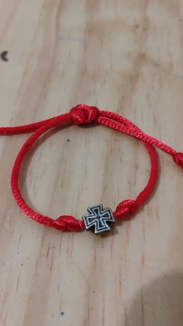 Pulseira Pai Nosso, a cruz sagrada. - Foto 2