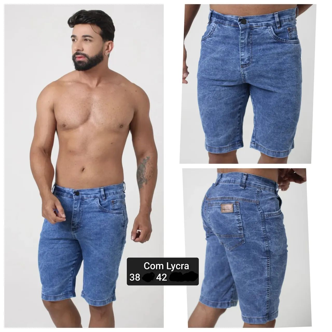 Bermudas Jens masculina  - Foto 3