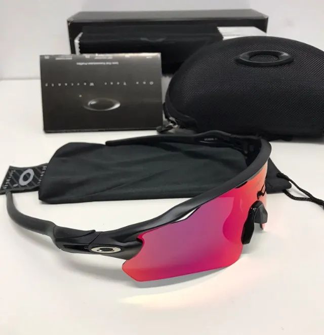 óculos oakley radar ev tanzanite ciclismo - Foto 3