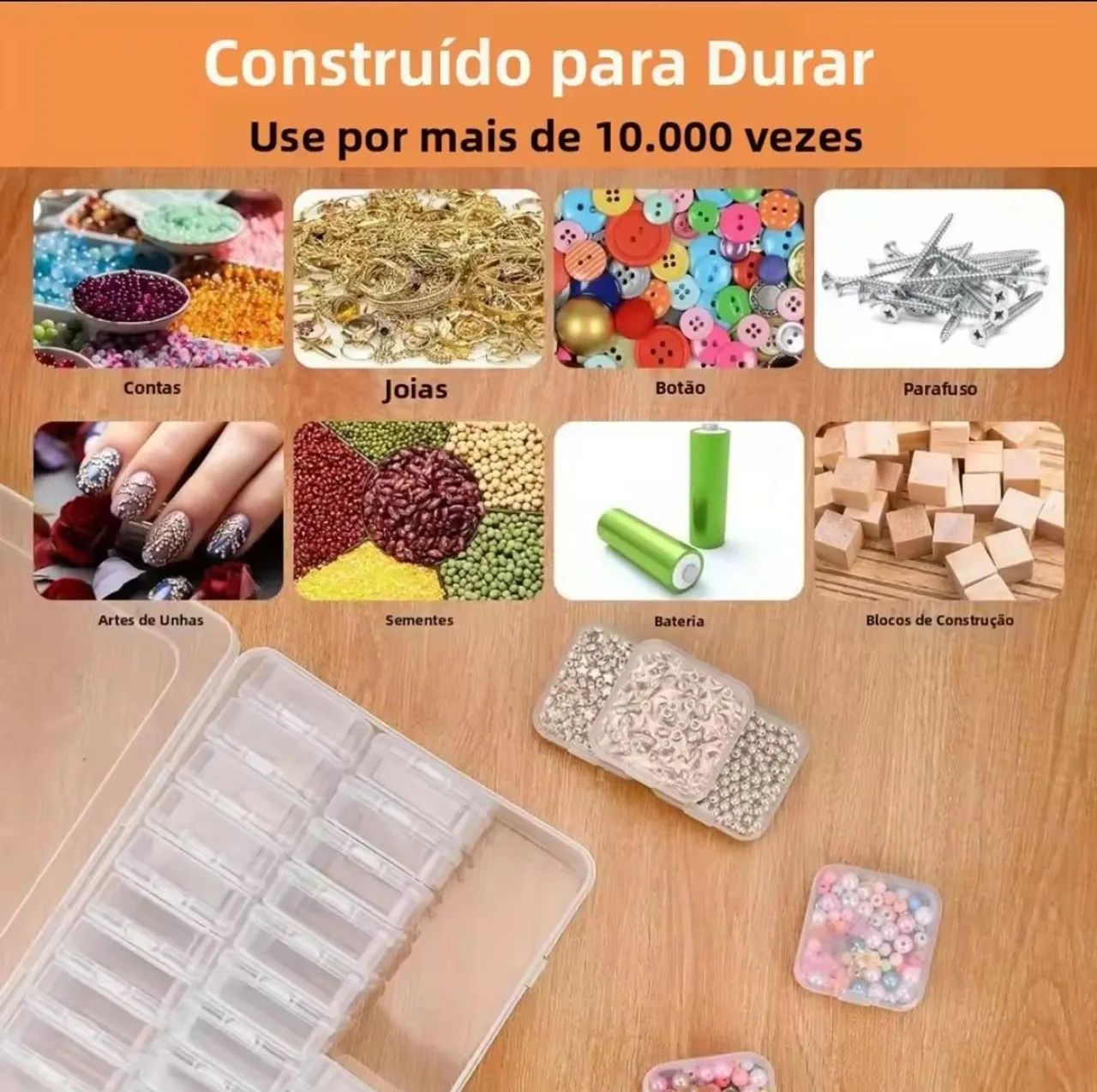 Maleta multifuncional com 14 caixas - Foto 4