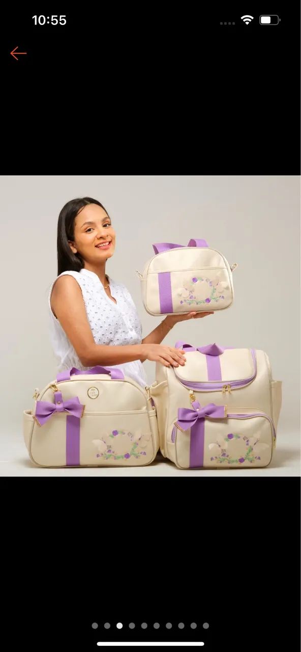Bolsa maternidade sem marca de uso 