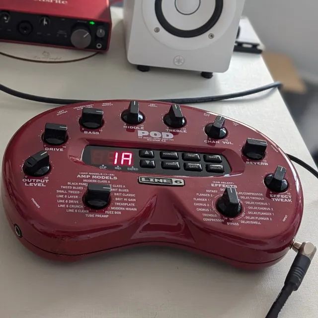 Line 6 POD 2.0 (estudo trocas) - Foto 3