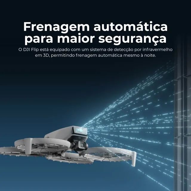 Drone DJI Flip Fly More Combo (Com tela) - Foto 4