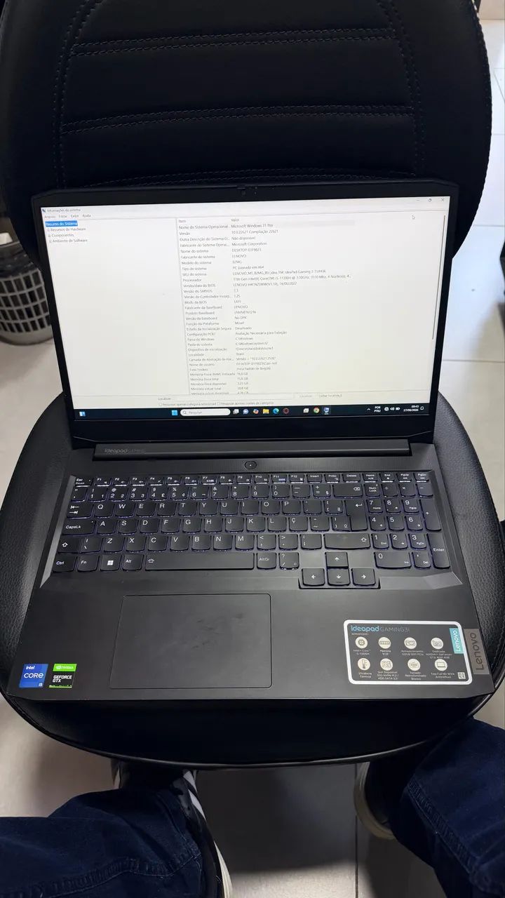 Notebook Gamer 3i 