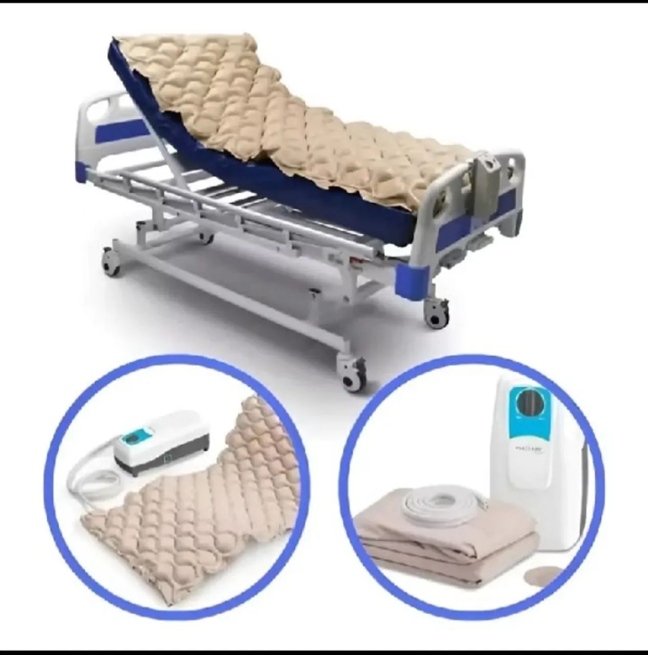 Colchão inflável prevenir escadas 