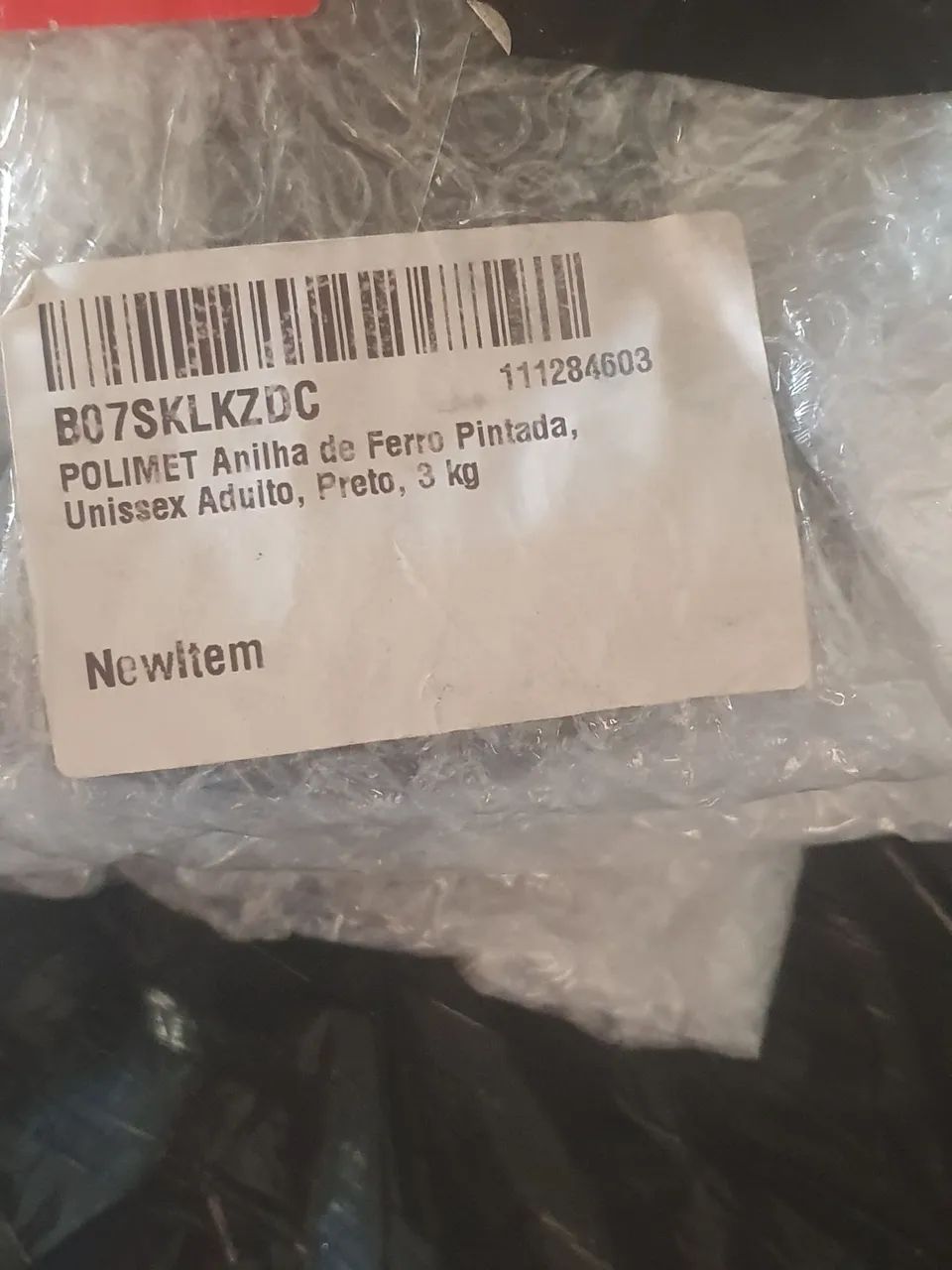 Anilhas de 4 unds 3Kg e 4 unds de 5Kg com 02 barras curtas de rosca.  - Foto 4