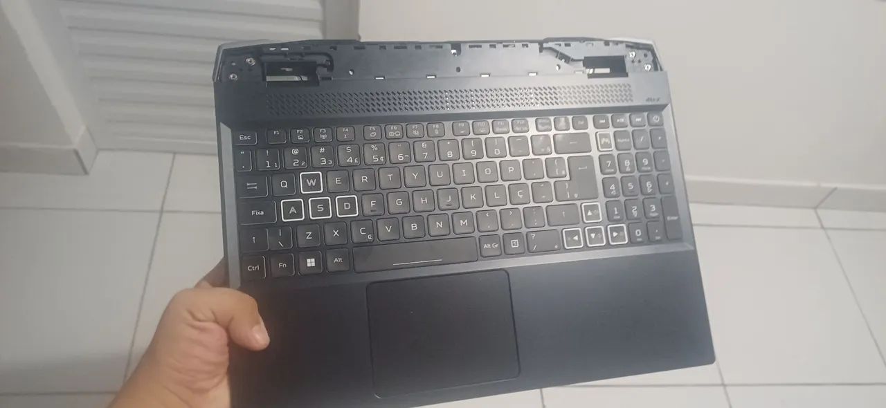 O palmrest do Acer Nitro 5 AN515-58 e AN515-46 - Foto 2