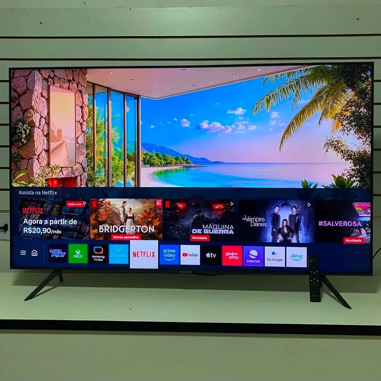 Tv Samsung 60 Polegadas Smart Ultra 4k - Foto 4