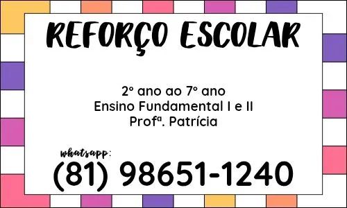 Reforço Escolar em Casa Amarela 