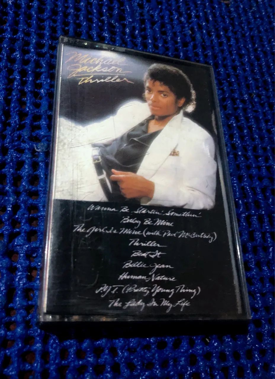 Fita K7 Michael Jackson - Thriller (Original Importada EUA 1982