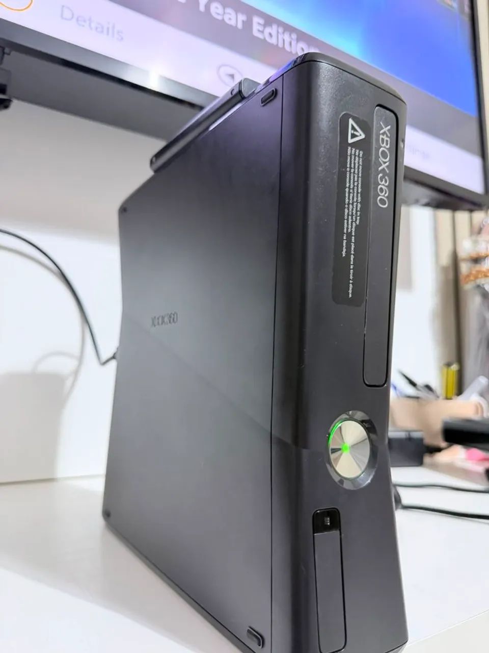 XBOX 360 LTU (vai com HD externo com EXPLOIT COM 80 jogos) - Foto 4