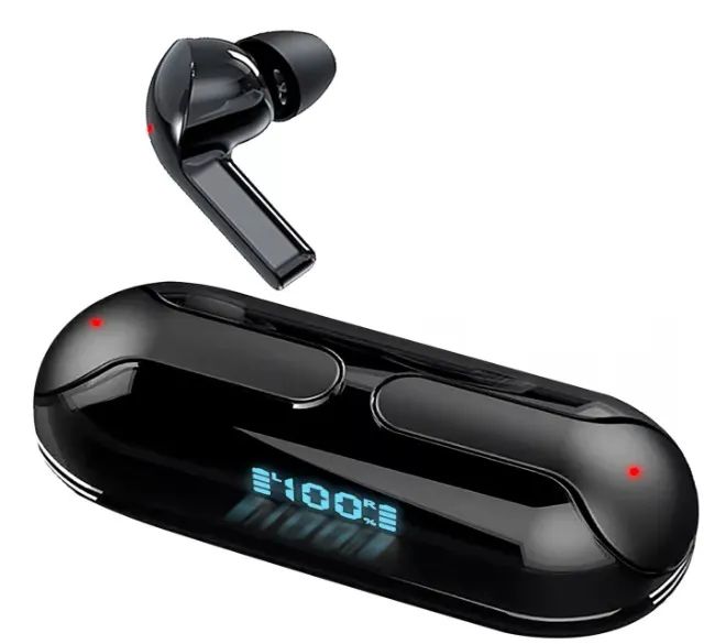 Fone de Ouvido Sem Fio Aero Bluetooth 5.3 Design Compacto com Mostrador Digital  - Foto 6