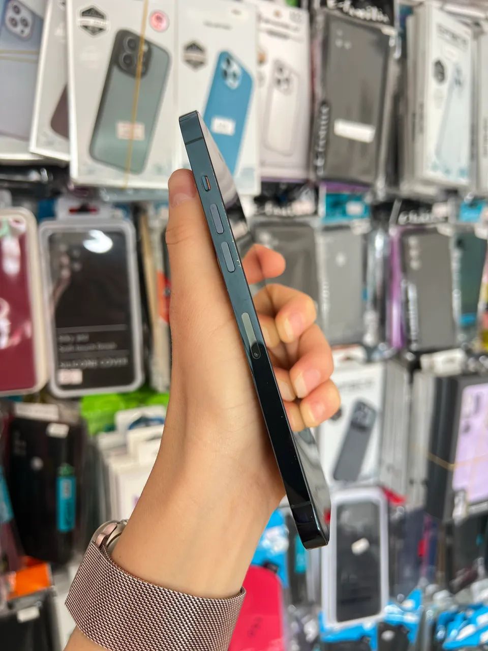 Iphone 12 pro max 128gb pacific blue - Foto 3