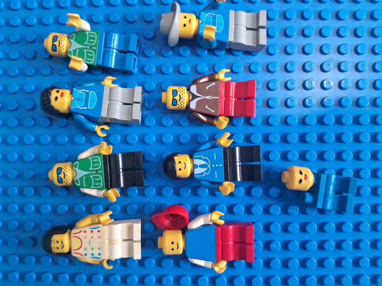 Lego antigo bonecos 8