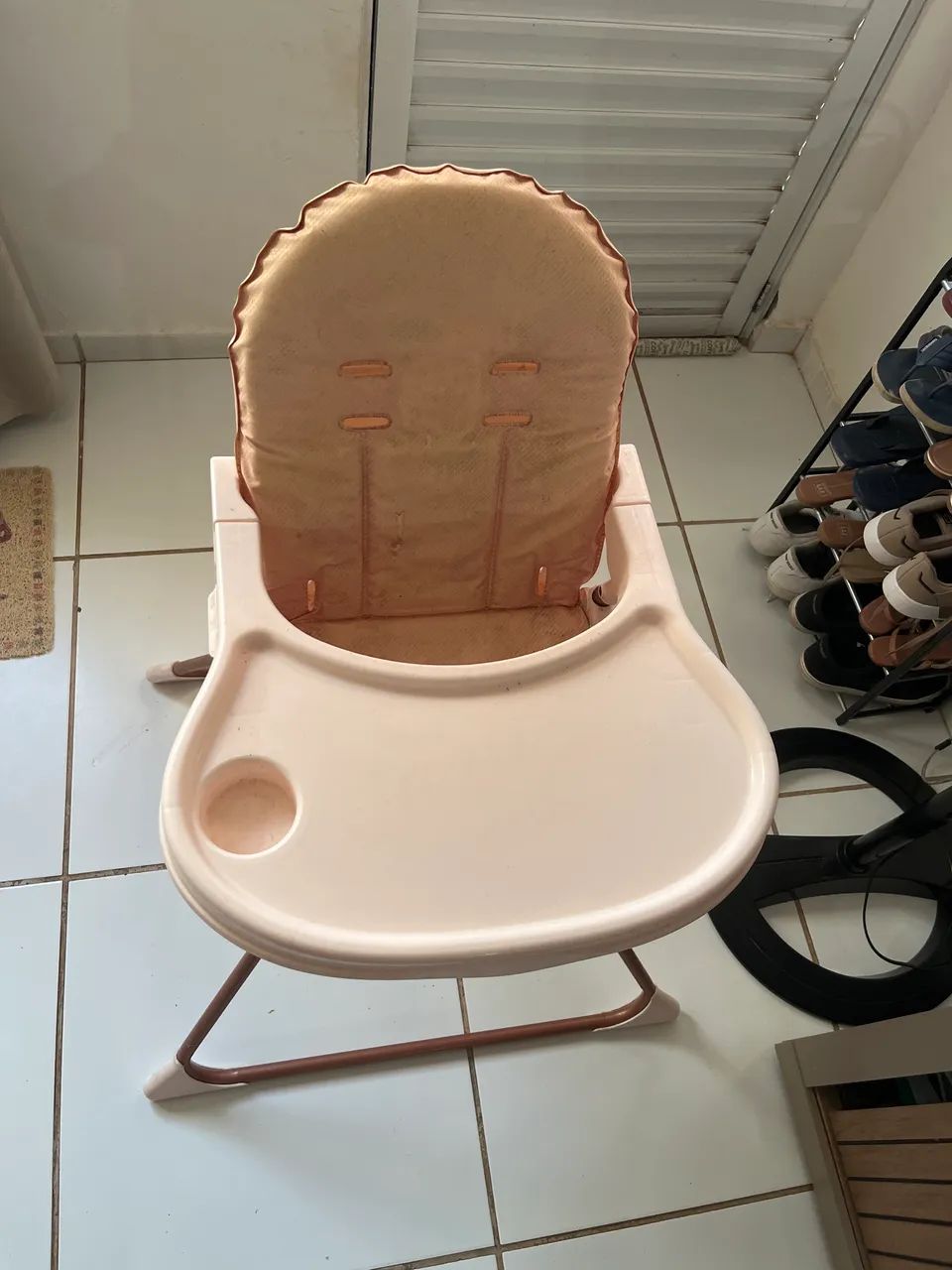Cadeirinha de alimentação de bebê  - Foto 4