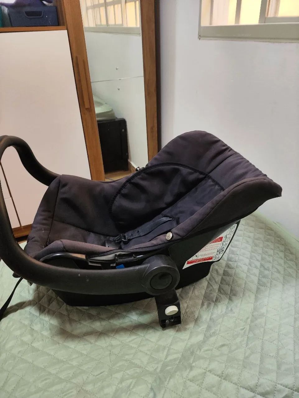 Carrinho e bebê conforto - Foto 2