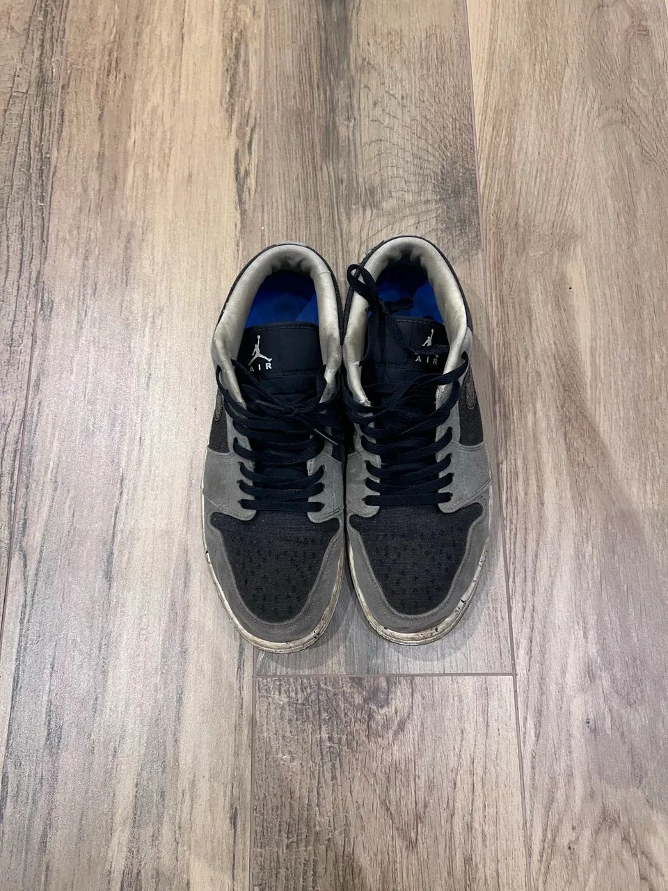 Air jordan 1 cinza  - Foto 3