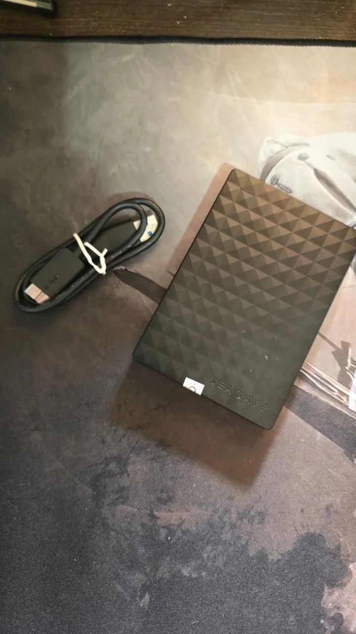 Hd Externo 1tb Portátil Usb Samsung Seagate Expansion Preto