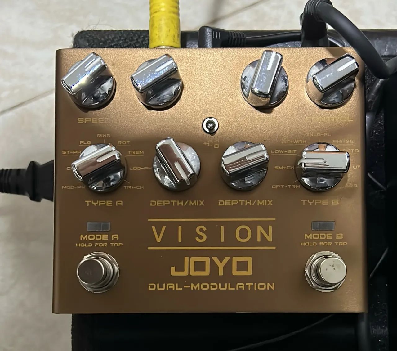 Pedal multi efeito vision 