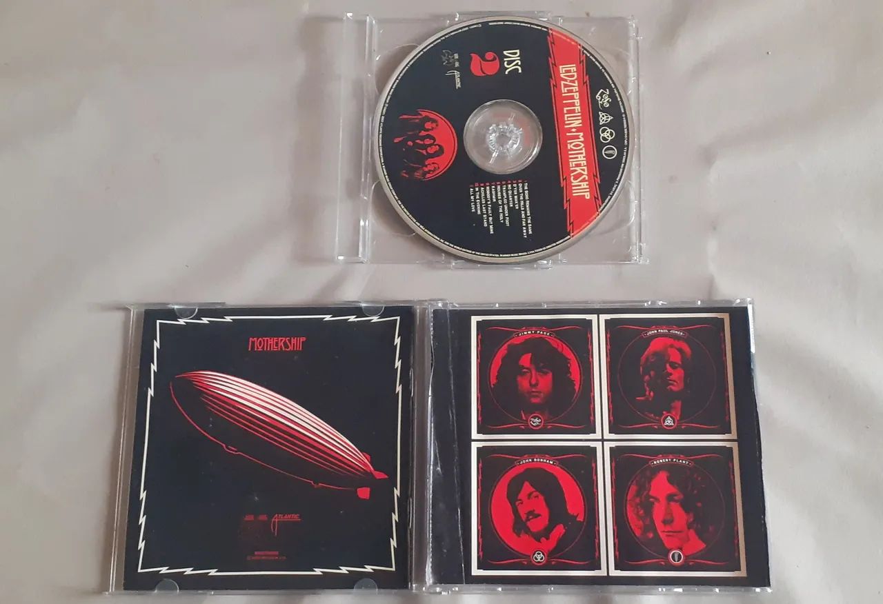 Led Zeppelin - Cd Duplo Mothership - Usado