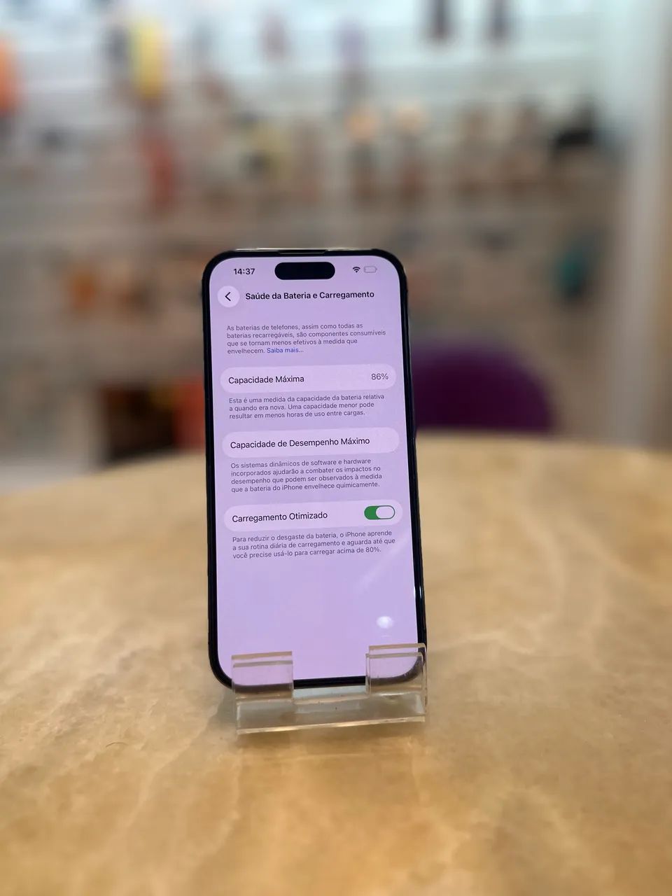 iPhone 14 Pro 256GB Roxo - Seminovo  - Foto 2