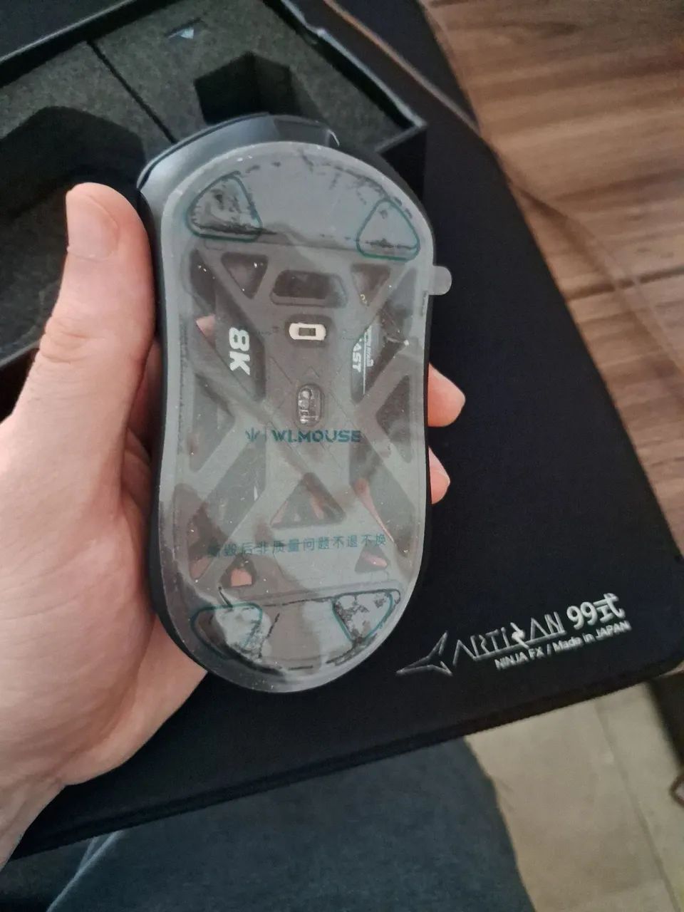 WL Mouse Beast X Max 8K SOLID SIDES, NOVO! - Foto 2
