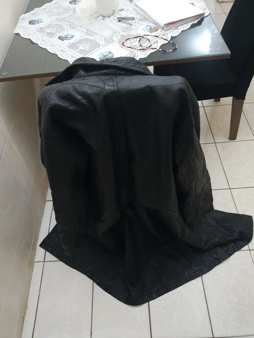 Sobretudo de couro  - Foto 4