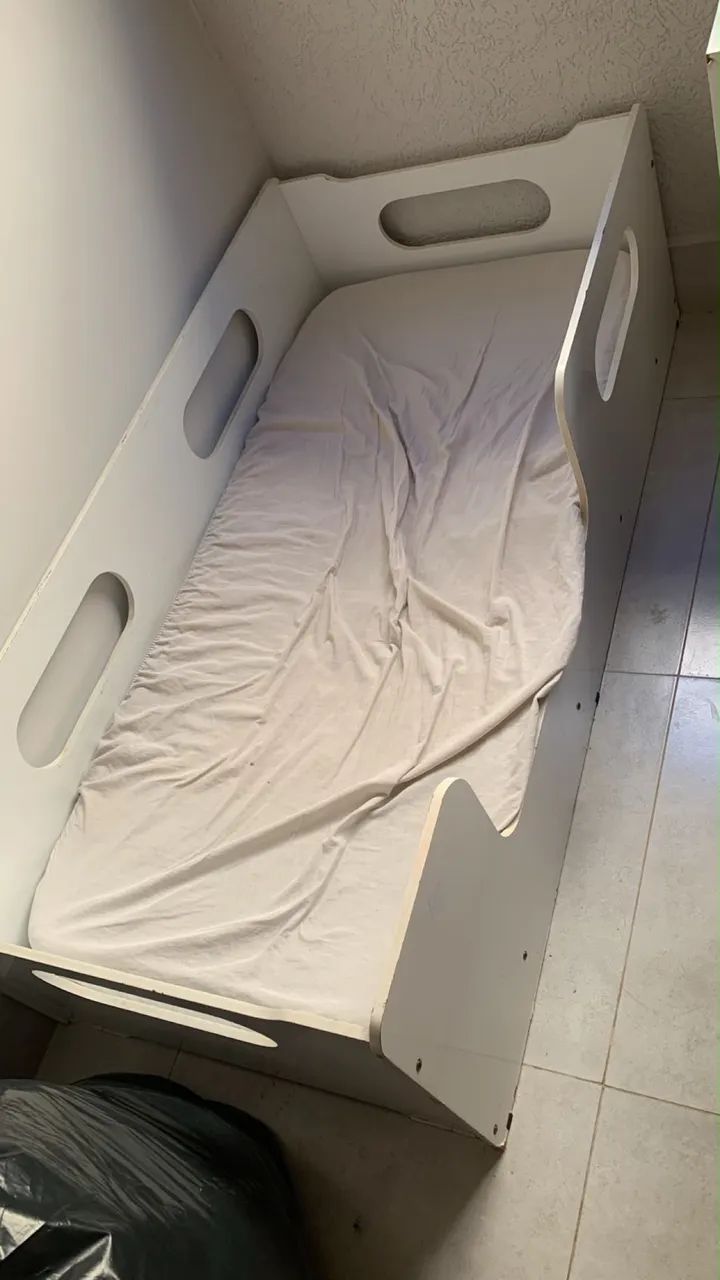 Cama infantil com colchão  - Foto 2