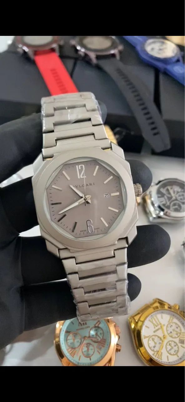 RELÓGIO DE PULSO BVLGARI TITANIUM  - Foto 5