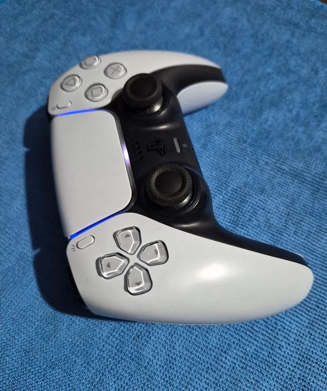 Controle Dualsense PS5 Branco + Protetores!!!! - Foto 4