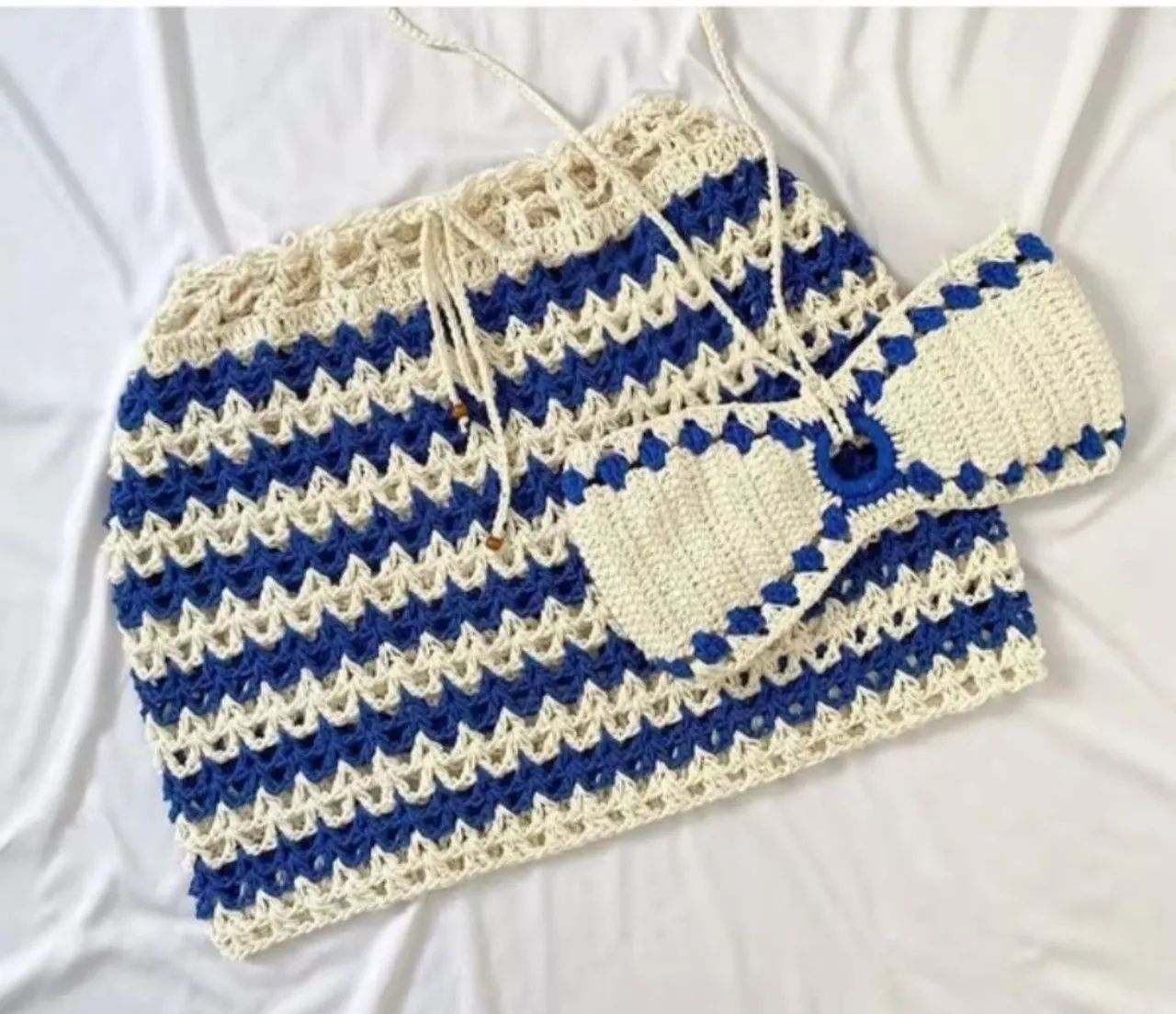 Conjunto de crochê 