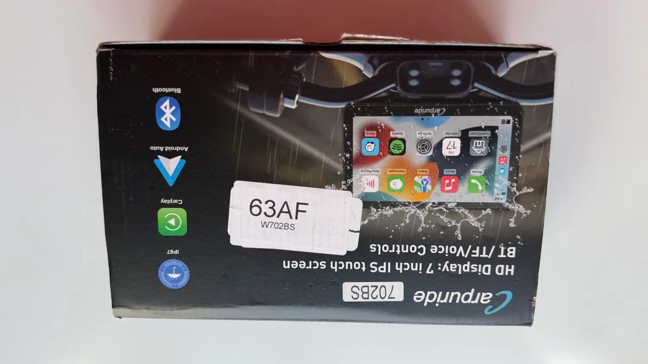 Carpuride Central Multimidia W702BS Moto BMW - Foto 2