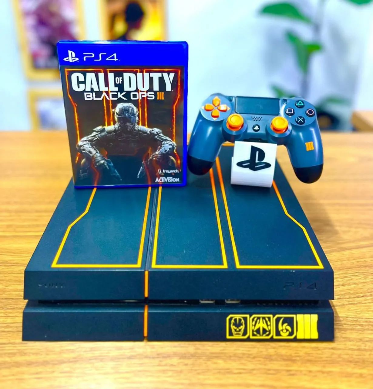 Ps4 1tb edição Black ops 3