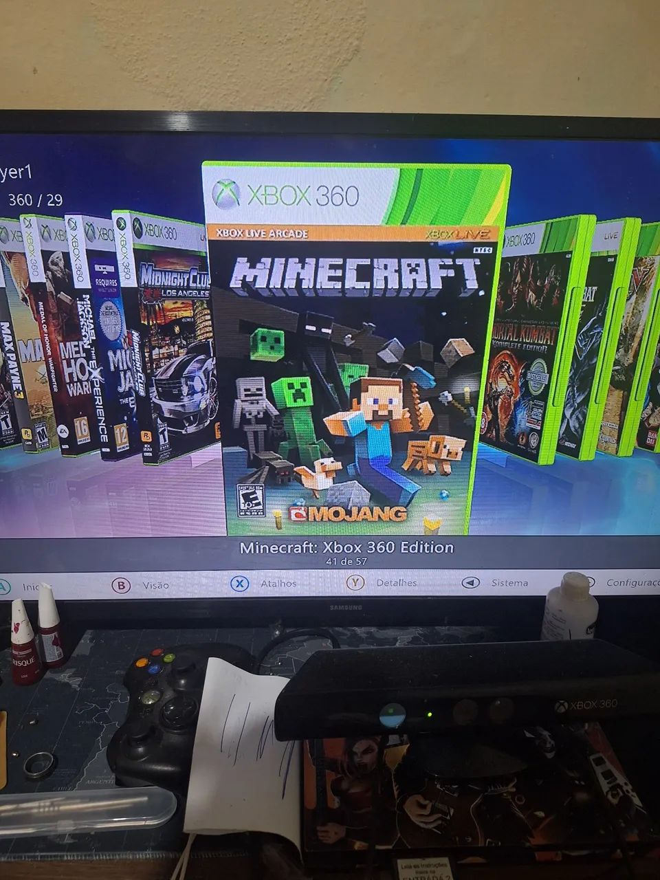 HD xbox 360 com jogos  - Foto 4