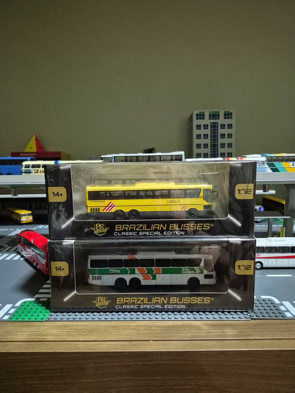 Duas Miniatura de ônibus da Br Classic  - Foto 4