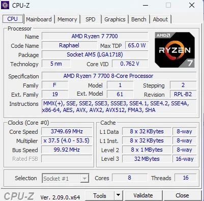 PC GAMER FULL WHITE AM5 PLACA 9060XT 16GB - RYZEN 7 7700 - DDR5 32GB - 1TB ARMAZENANENTO - Foto 3