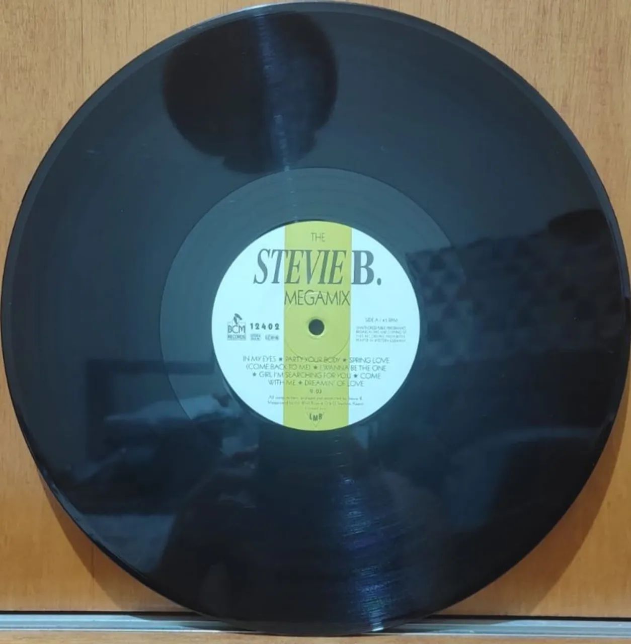 洋楽 Steve eydie bonfa brasil LP vinyl shrink LP The Stivie B. Megamix ( Importado da Germany - 45 Rpm ) VG +++