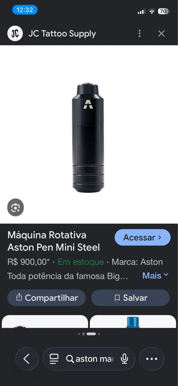 MÁQUINA DE TATUAGEM PEN