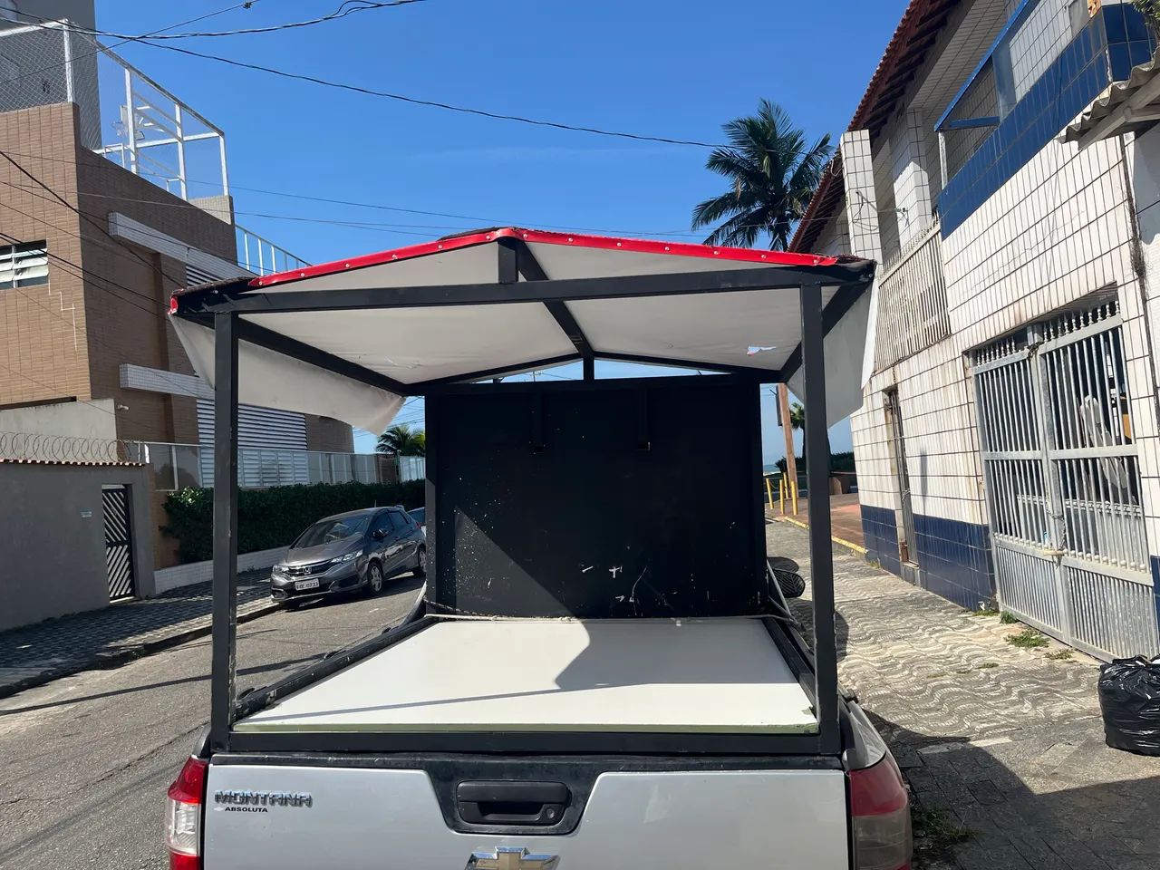Estrutura ferro com acm , ideal vender frutas , produtos - Foto 4