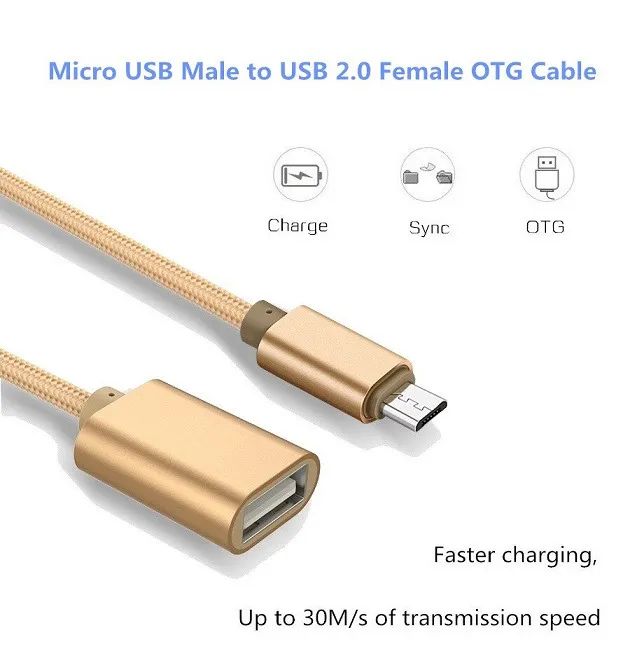 Cabo Otg Adaptador Micro Usb Tablet Celular  - Foto 5