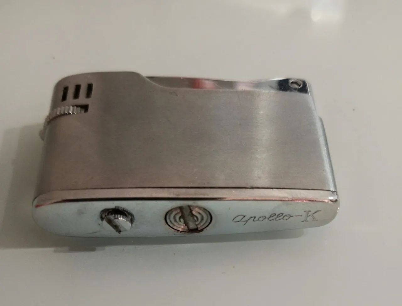 Isqueiro Antigo Apollo K - Vintage Coleção (No Estado)