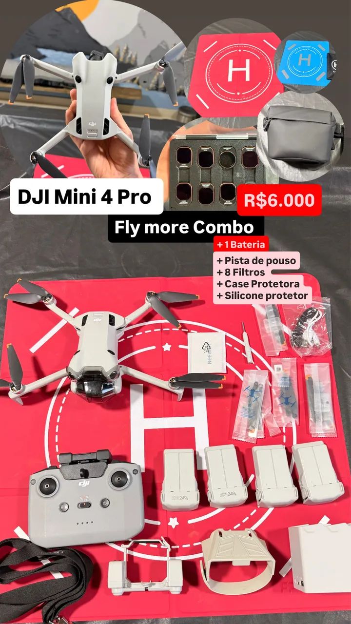 DJI Mini 4 Pro - Fly more COMBO + EXTRAS - Foto 5