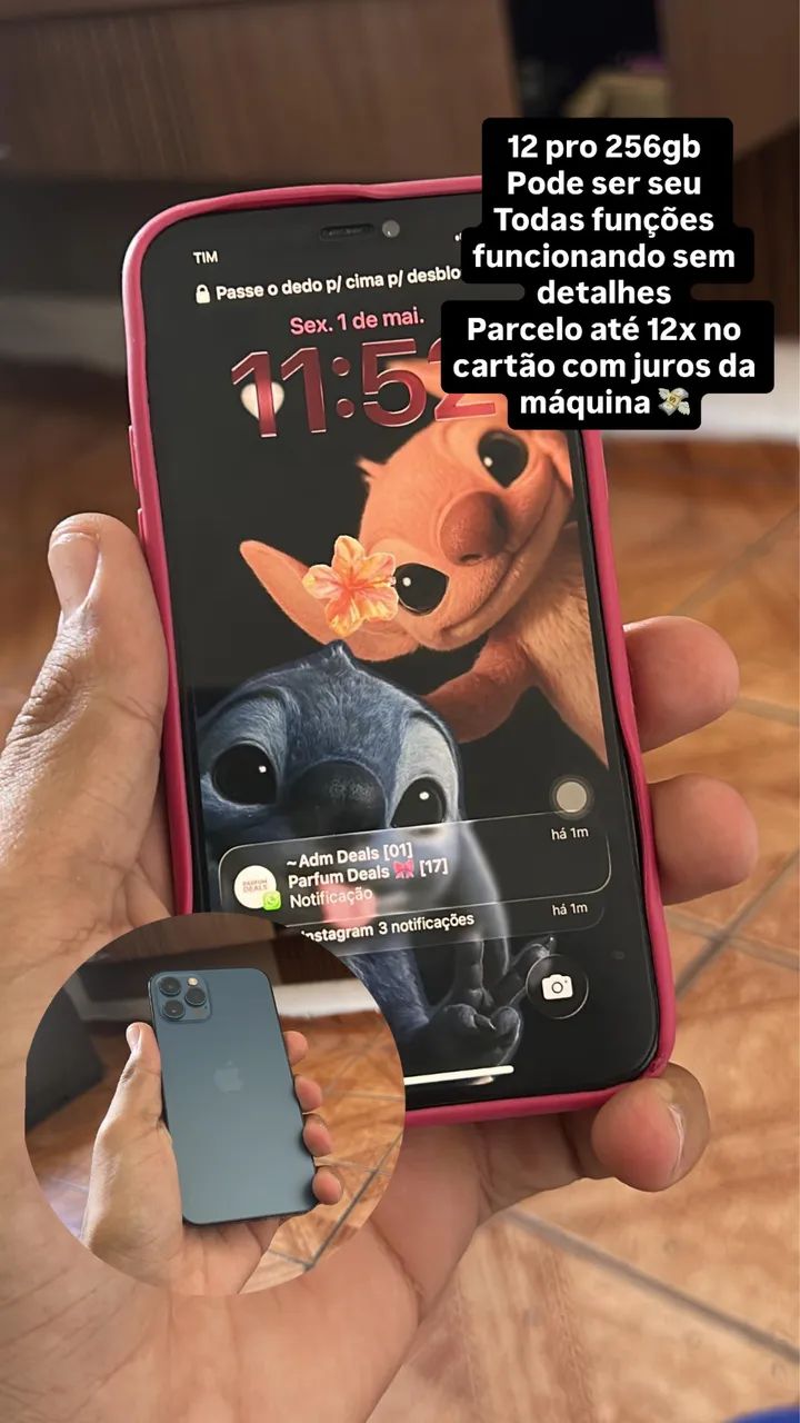 iPhone 12 Pro 256gb - Celulares e Smartphones - Sítio Cercado