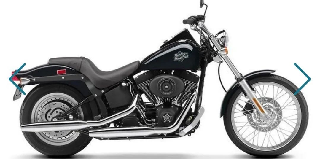 Escapamento original Harley Davidson softail cromado completo - Foto 5