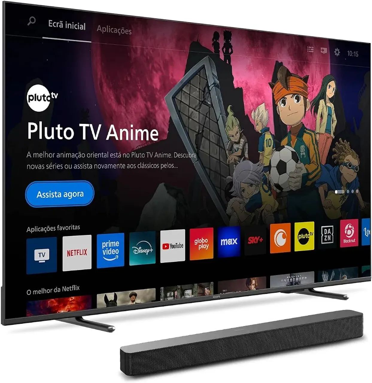 Smart TV Philips Ambilight 55" linda  - Foto 2